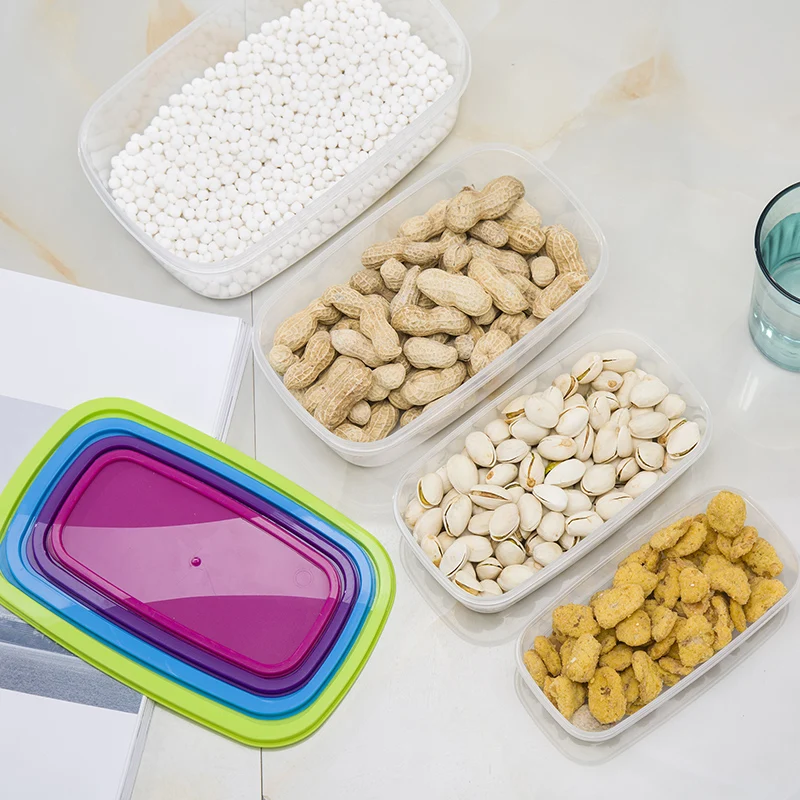 Unique travel large plastic cylinder reusable prep food storage containers