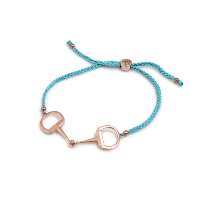 New Products  Handmade Rope Horse Bit Bracelet With Magnetic Clasp
