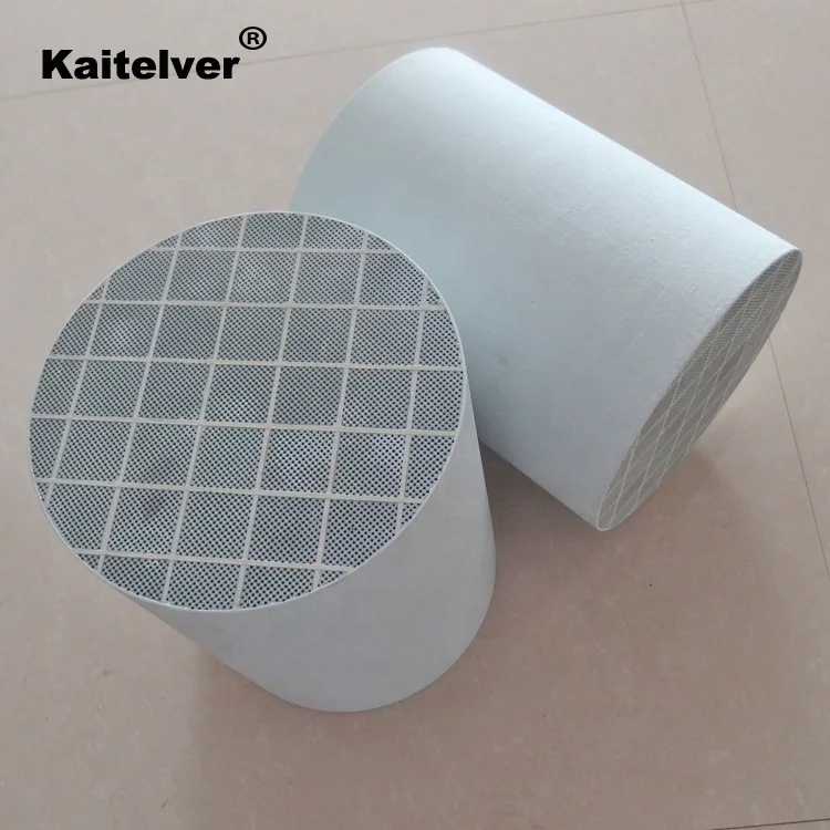 Honeycomb ceramic substrate DPF cleaning diesel particular filter for diesel exhaust gas purifier
