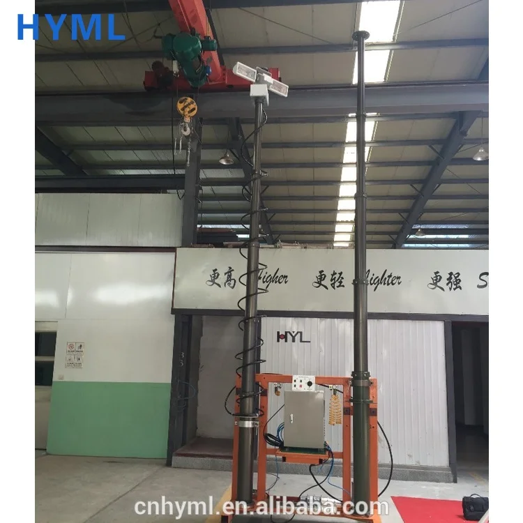 solar power telescopic Lighting trailer