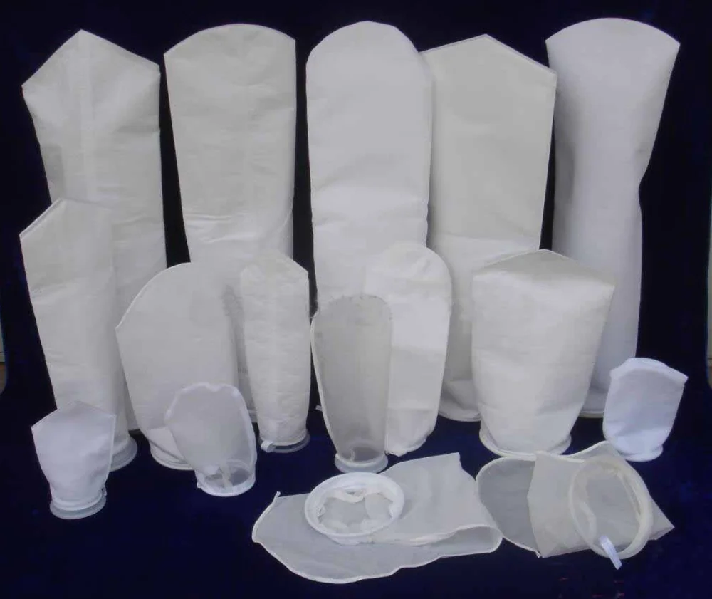 1-200 micron liquid filtration high quality PE, PO or PP, NMO bag filter