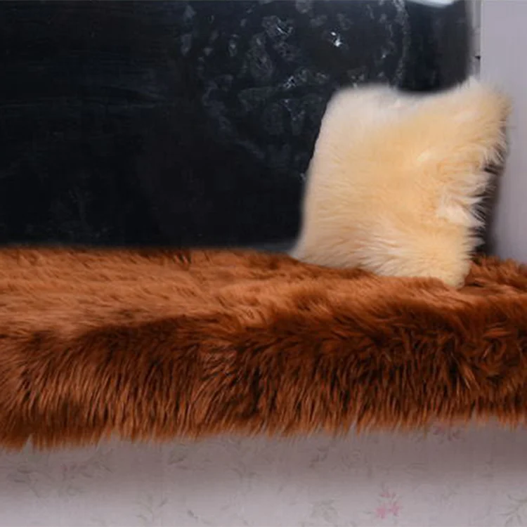 
Modern decorative fur cushion covers with large size for tatami and sofa 