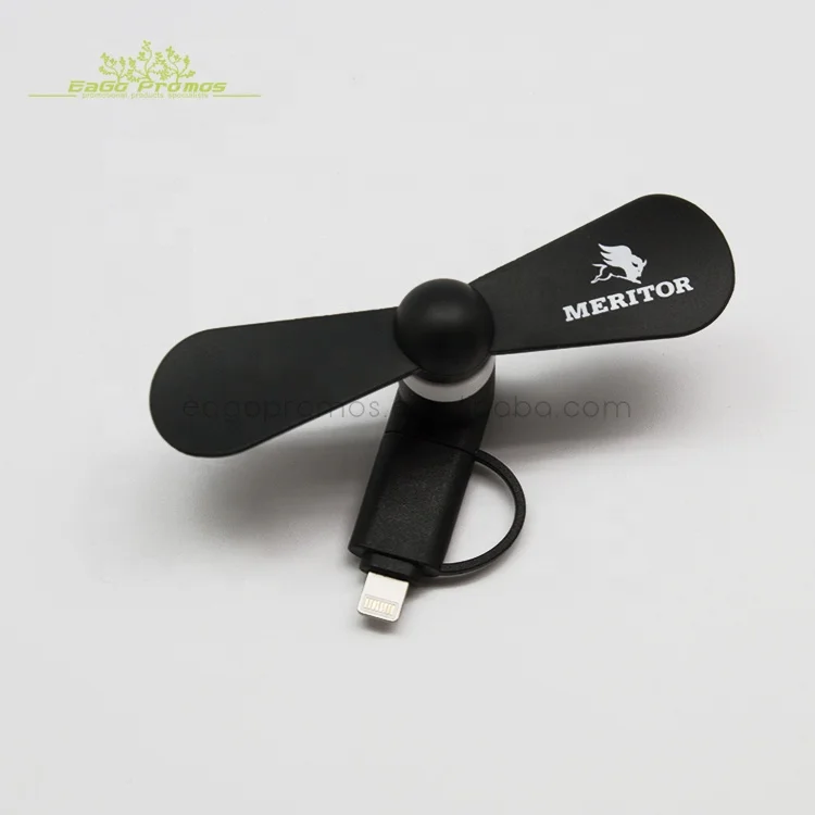 2024 2025 Promotional Portable Mobile Phone USB Mini Fan for iPhone Android mobile phones