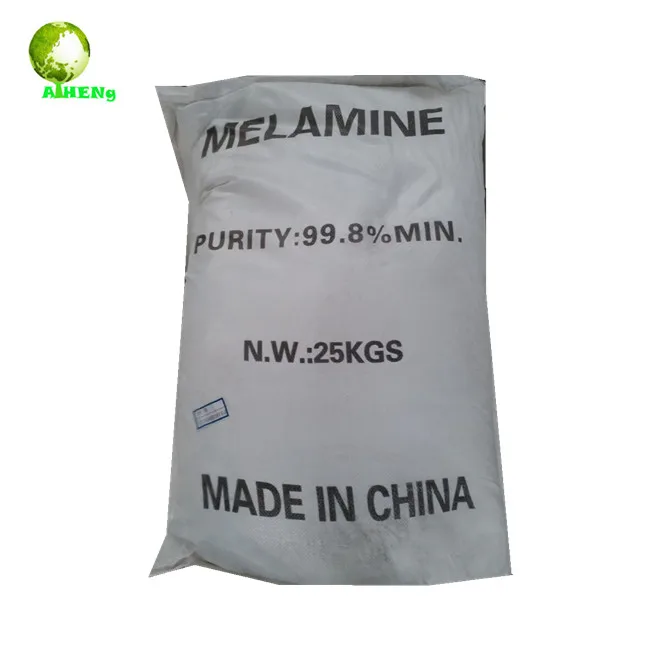Химикаты технический конкурентоспособная цена c3h6n6 КАС NO.123-63-7 белый 99.8% порошковый меламина