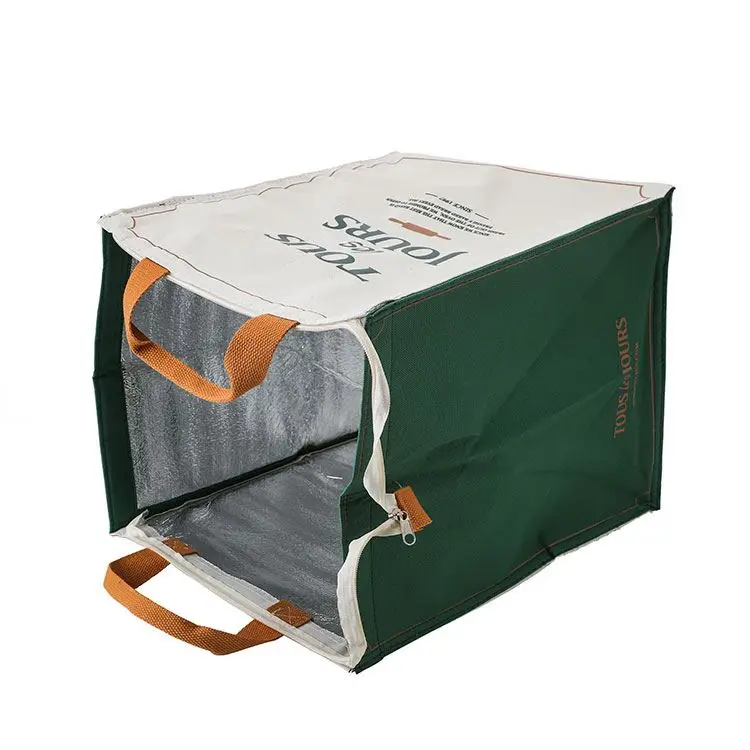 Customize Promotional Reusable Eco Friendly Neoprene Lunch Ice Cooler Bag Insulated for Food