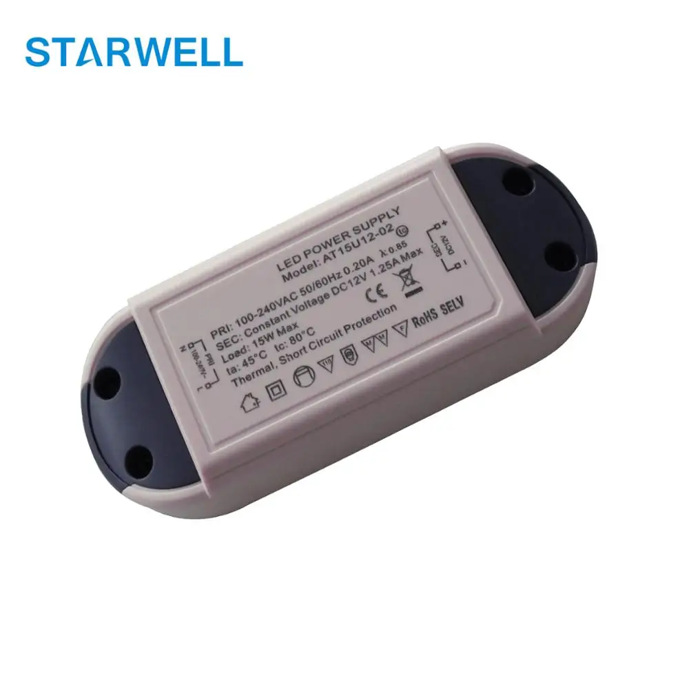 AT24U12-02 24W external led driver with 12V CV output for led strips