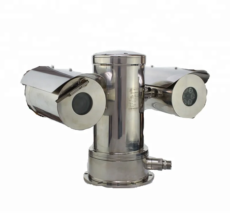 20x телеобъектив взрывозащищенный PTZ CMOS 1080x1920 разрешение камеры инфракрасная тепловизионная камера