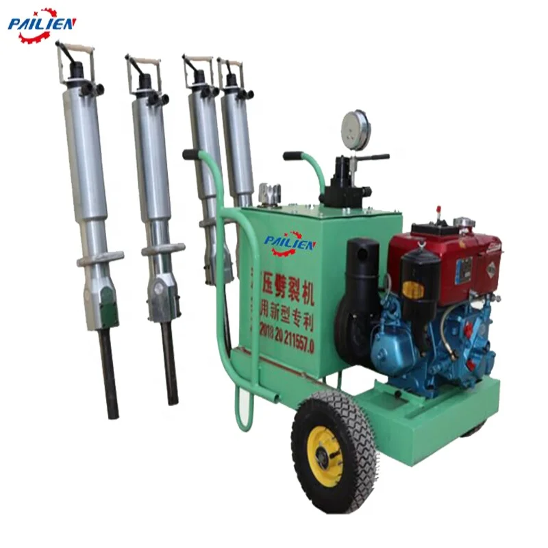Hand stone splitting concrete breaking tools hydraulic rock splitter for sale