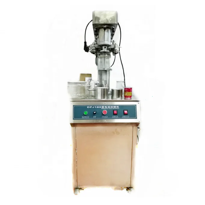 SY DFJ-160 Vertical plastic can sealing machine tin can sealer