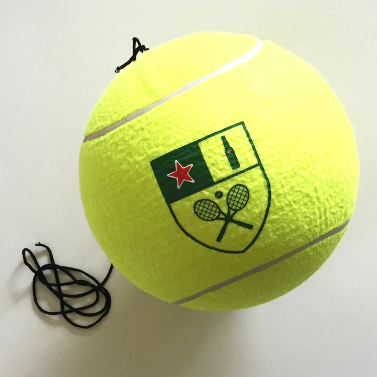 Cheap 9.5inch inflatable jumbo tennis ball for promotion
