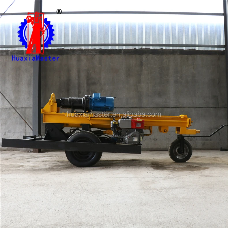 KQZ-200D pneumatic water well drilling rig pneumatic down-the-hole drilling rig