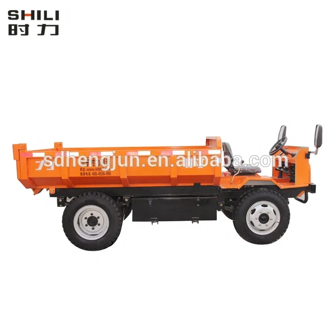 
SL Electric four wheeler mining dump tricycle for construction 