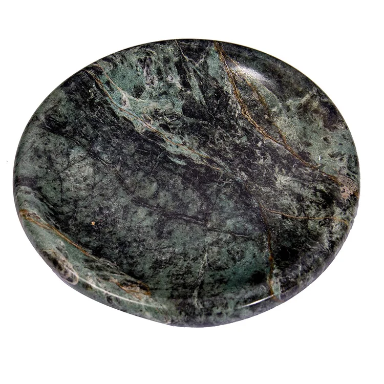 Modern Polished And Shiny Green Marble Soap Dish For Bathroom And Kitchen