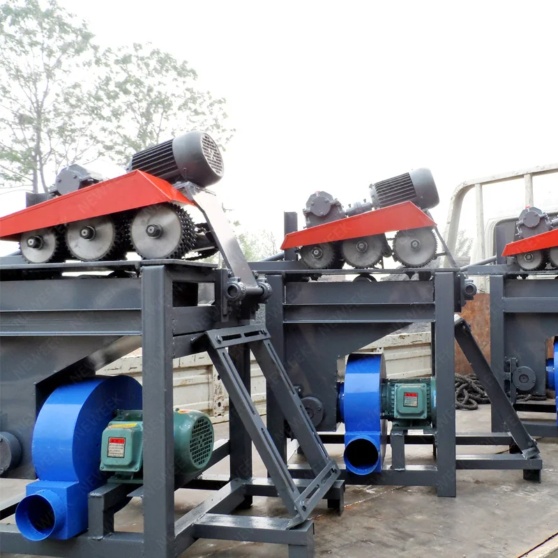NEWEEK sawmill square timber four sided wood planer saw machine