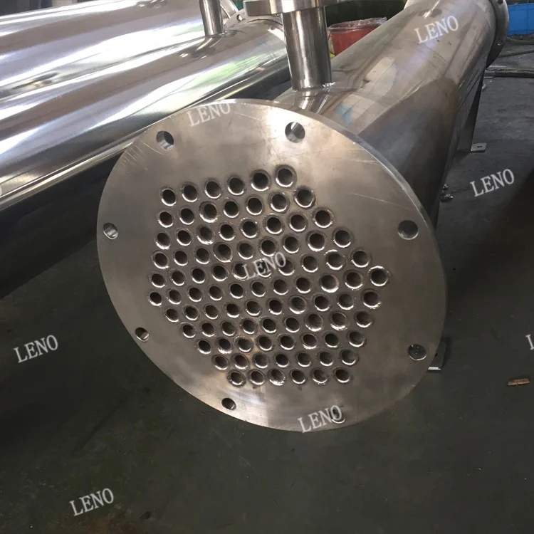 Factory Directly Sale Stainless steel shell and tube heat exchanger for chiller