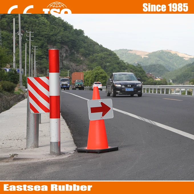 Use of Traffic Safety Signs with Traffic Cones