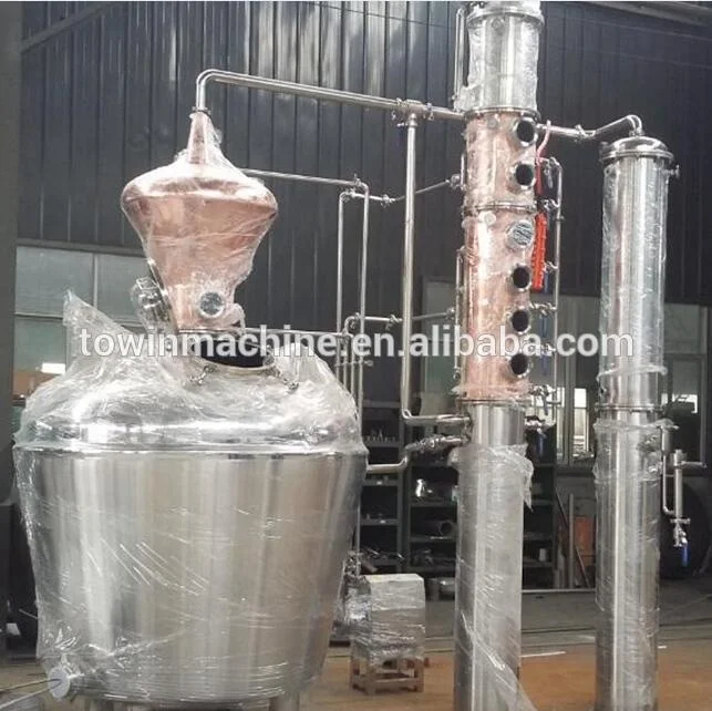 Gin Whiskey Vodka fruit Brandy stills moonshine copper distiller alcohol distillation equipment for sale
