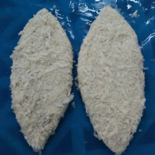 Cooking frozen seafood powder cod fish fillet