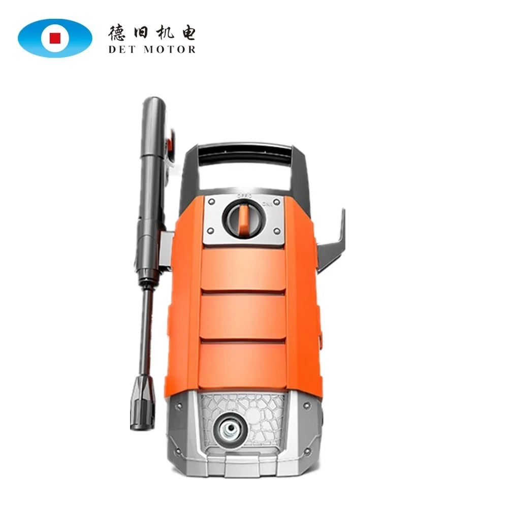 Портативный мотор высокого давления Det 1600 Вт 130 бар насос для мойки автомобилей