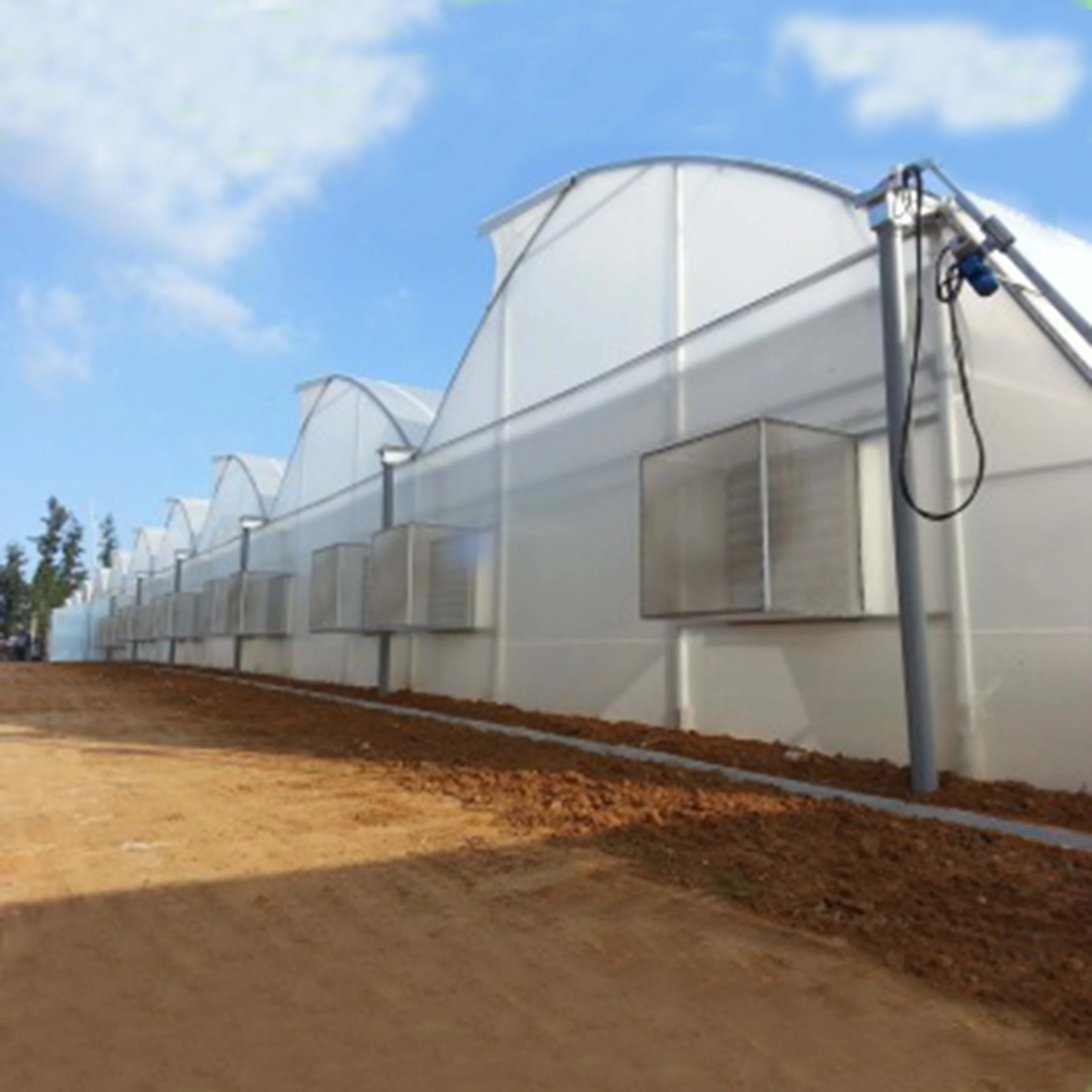 Hot-dip galvanized steel pipe skeleton greenhouse greenhouse