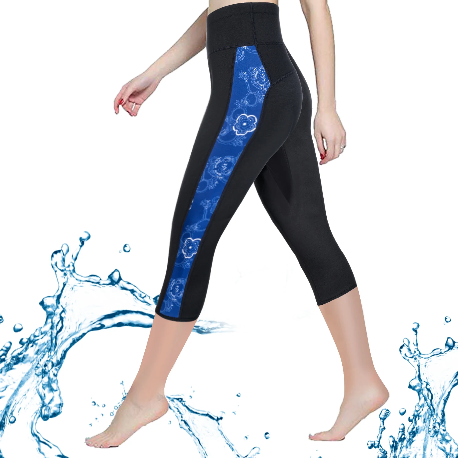 Neoprene Wetsuit  Pants Diving Suit Snorkeling Surfing Swimming  Leggings for Women