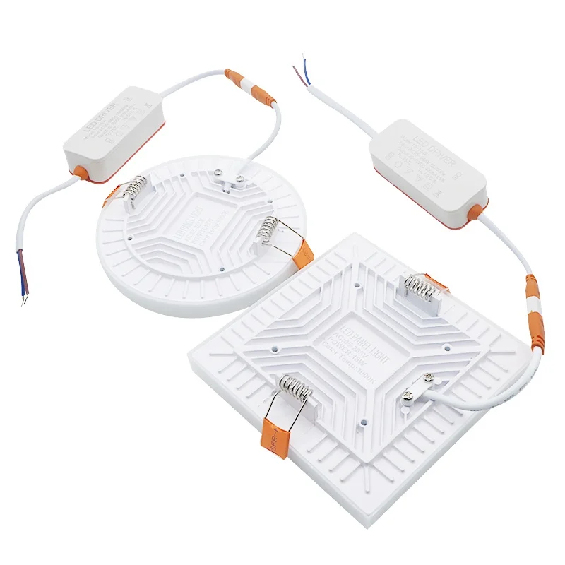 NEW Design Rimless Backlit LED Slim Downlight LED Panel Light With 10W 18W 24W 36W Round And Square