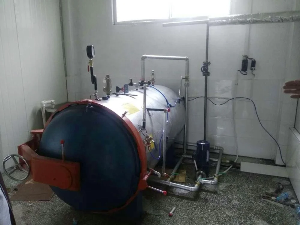 Small Scale Mushroom Sterilizing Autoclave Machine
