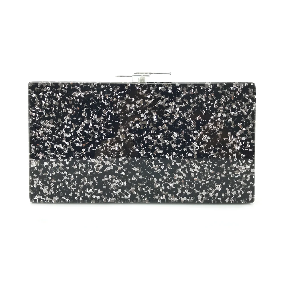 
China supplier wholesale acrylic handmade evil eye acrylic clutch OC3510 