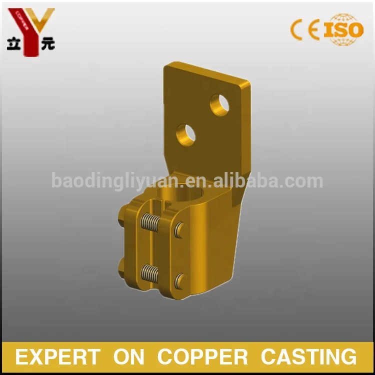 Bushing accessories brass connection flags for DISTRIBUTION AND POWER TRANSFORMERS