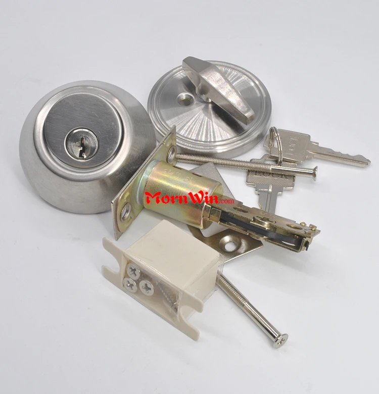 Good Selling Entrance brass double cylinder door deadbolt