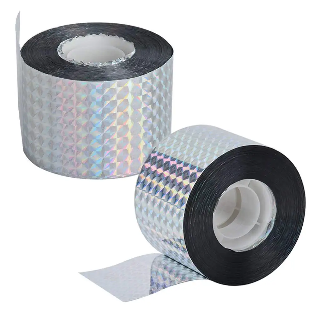 Bird Repellent Scare Ribbon Tape,Reflector Perfect Deterrent To Birds, Pigeons,Crows,Wildlife