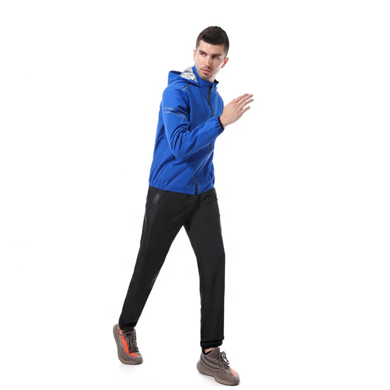 
Yisun Heavy Duty Sauna suit Exercise Gym Suit Fitness Weight Loss Anti-Rip with Hood Sweat Suit 