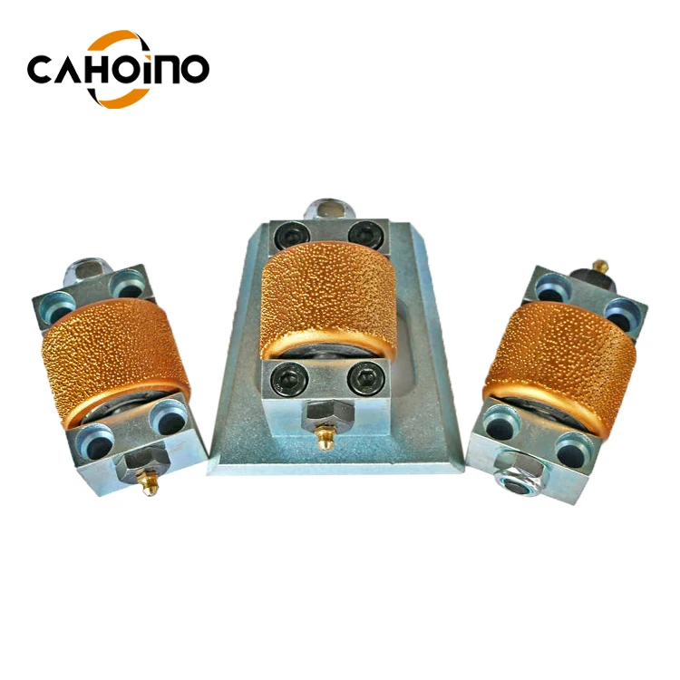 Vacuum Brazed Diamond Frankfurt Bush Hammer Tools For Marble
