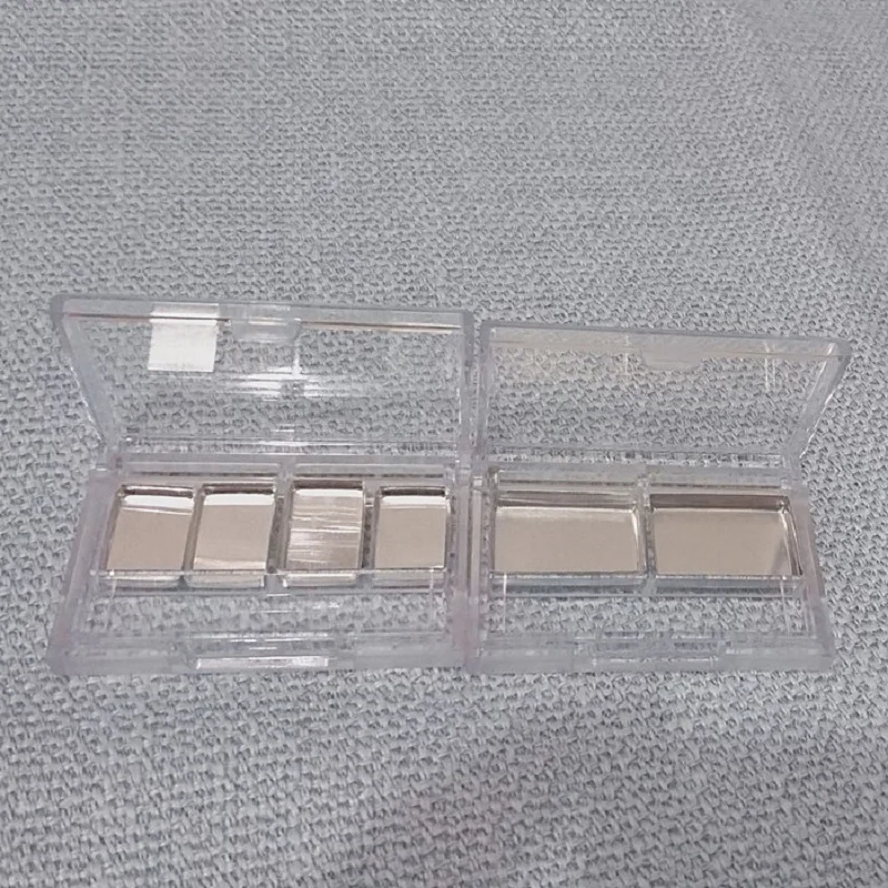Make Your Own Plastic Square Clear Cosmetic Empty Eyeshadow Palette Case
