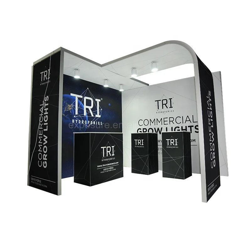 2020 hot sale aluminum hologram display trade show