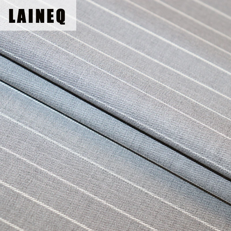 sheep wool stripe suiting fabric western formal wear for men