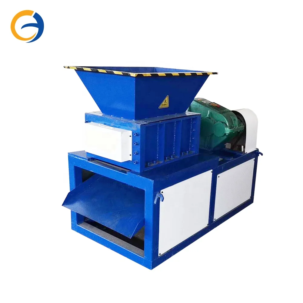 
Plastic Pet Bottle Pipe Copper Cable Small Scrap Metal Drum Waste Tyre Shredder 