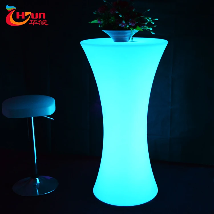 
LED furniture illuminate 16 color changing led bar table with remote control  (62071157296)