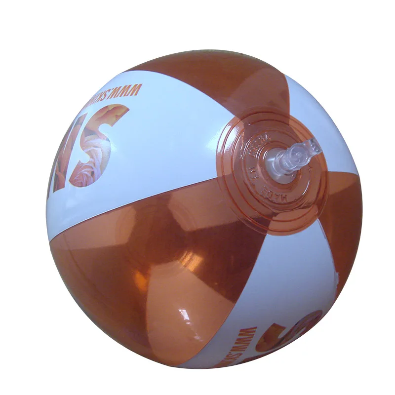 8inch inflatable beach ball with cmyk printing