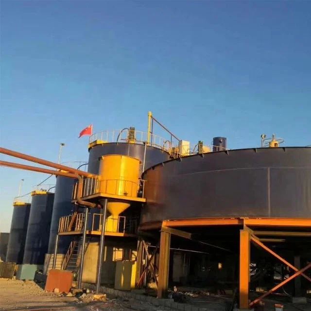 
China Mining Machinery Agitator Slurry Tank for Gold Processing Plant 