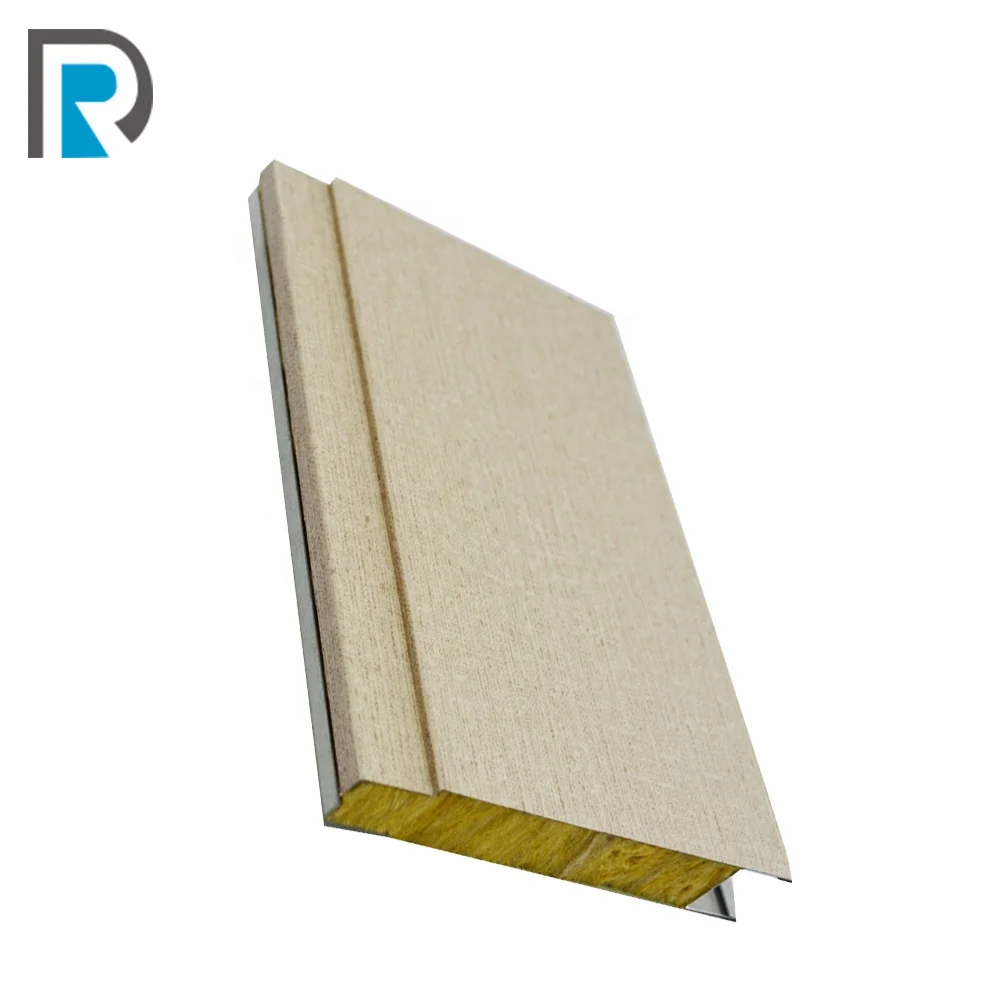 marine 10mm rock wool sandwich panel and sandwich panel