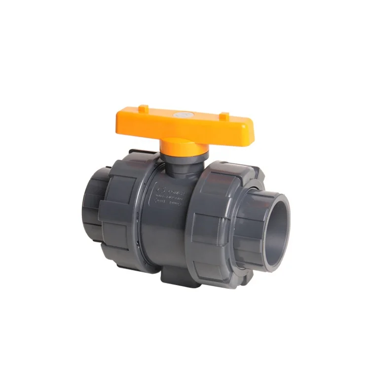 1/2' - 4' Inch 2 Way Pipe Fittings Electric Plastic  PVC UPVC Ball Valve Price