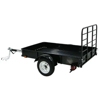 American 4x6 5x8 5x10  Powder Coated Utility/car/folding/farm/motorbike Trailer