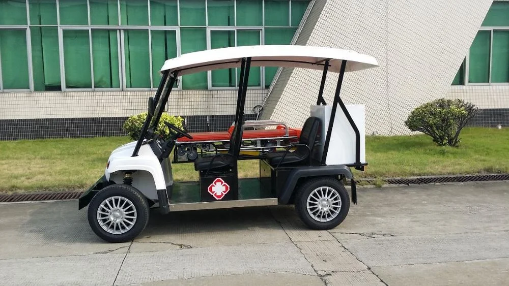 2 seater electric ambulance medical customize utility vehicle golf cart