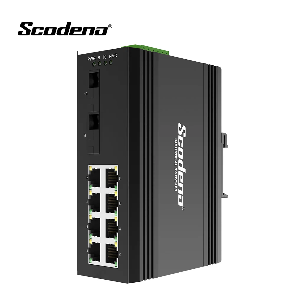 New 2 Gigabit + 8*100Mbps PoE Port Ethernet Network Switch