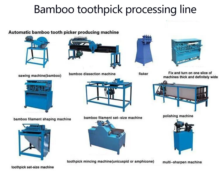 Китайская машина для изготовления зубочисток/шашлыков барбекю палочек и зубочисток производственное оборудование продажи