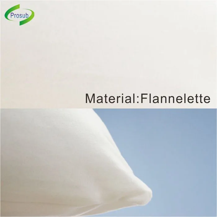 Prosub Sublimated Cushion Cover Diy Custom Printed 40*40CM Flannelette Sublimation Pocket Pillow Case Set