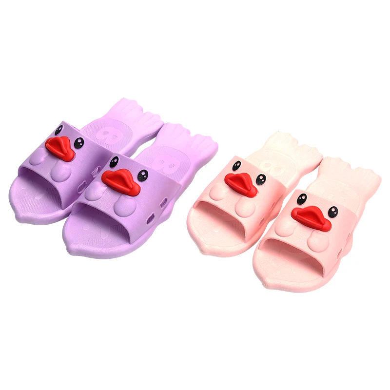 Cute Upper PVC  Kids Ladies animal  Slippers for children pvc kids slippers