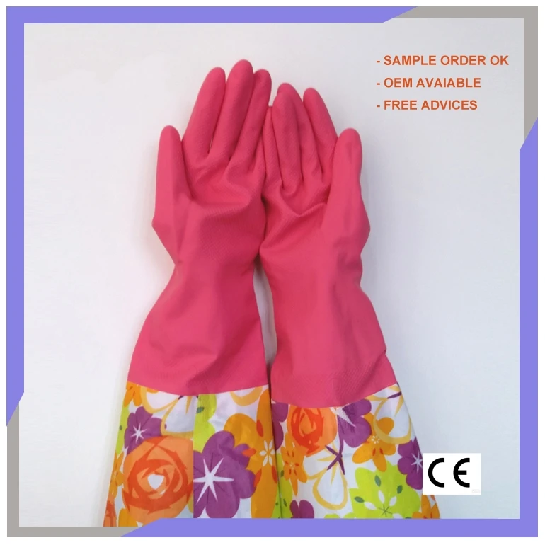 
Breathable Nature Latex Rubber Gloves 