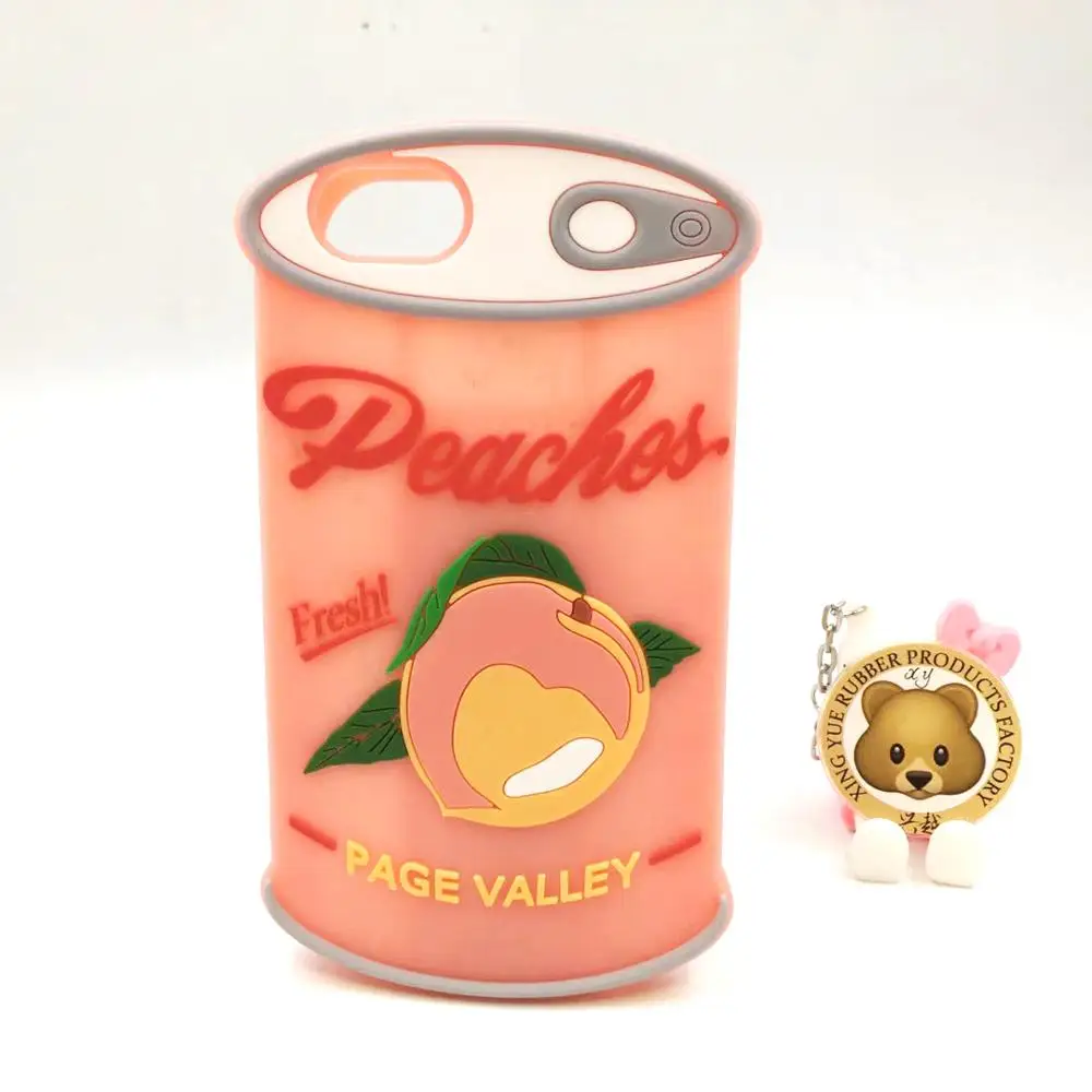 
Factory price cans shape soft silicone case can be customized full protective phone case for samsung for huawei for iphone 